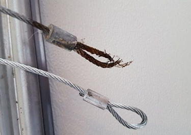 garage door cable repair in Granada Hills
